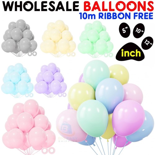 100 latex pastel baloon - 100,