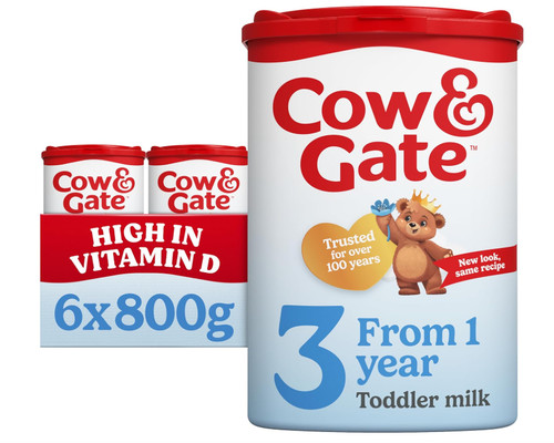 Cow gate toddler baby milk - cow,