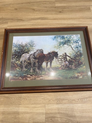 Framed print the - print, “the