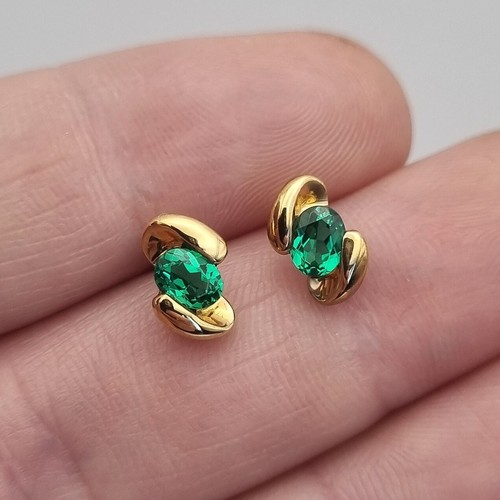 9ct yellow gold synthetic - 9ct,