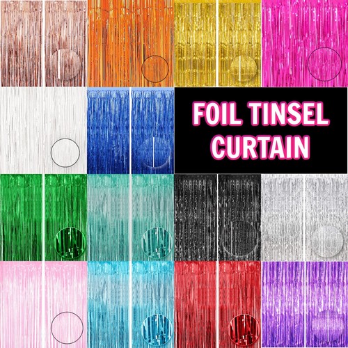 Foil fringe tinsel - foil,