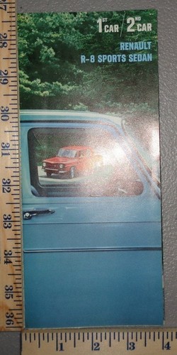 1963 renault brochure - 1963,