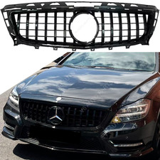 For Benz CLS-Class C218 CLS400 CLS550 Front Bumper AMG Sport Grille Coupe 11-14