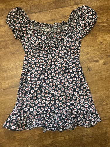 Zara pretty black floral dress - pretty,