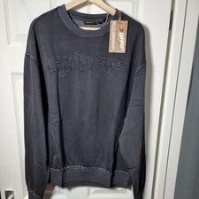 Gasp Vintage Crewneck Washed Black XL