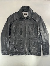 Diesel Black Gold Leather