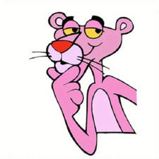 PINK PANTHER CARTOON Pendant