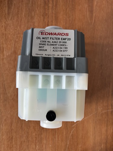 Edwards emf20 oil - emf20, filter