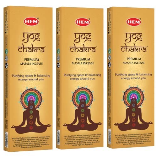 Hem yog chakra incense sticks - yog,