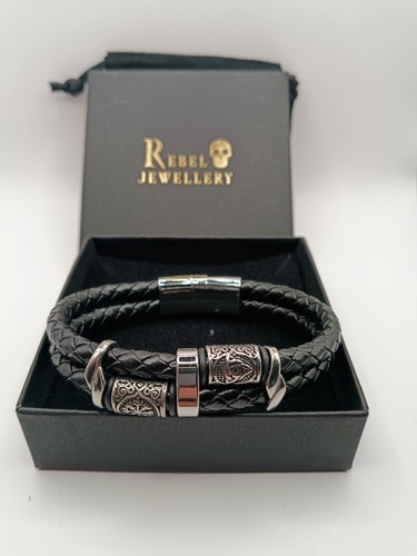 Nordic viking rhune silver - viking,