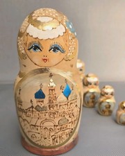 Vintage Matryoshka 7 Russian