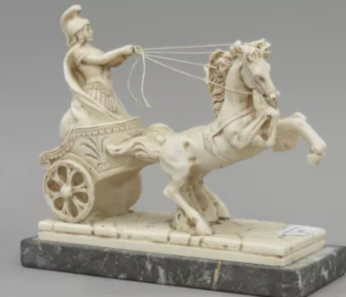 Vintage roman chariot - vintage,