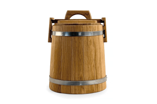 Oak barrel lid - w/, —