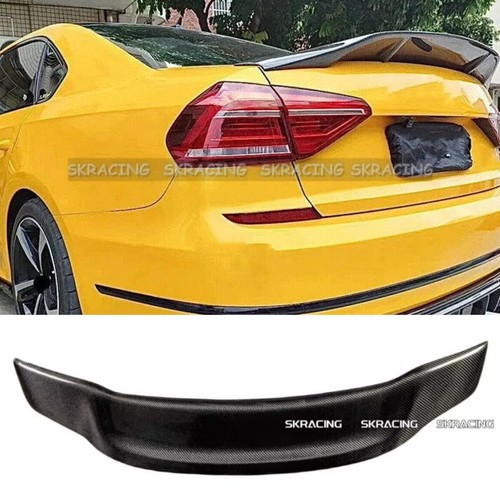 Real carbon fiber rear trunk - real,