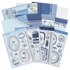 Hunkydory 12 A4 Floral Serenity Deluxe Toppers & Card Kit P&P Discounts