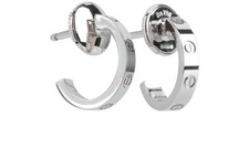 Cartier Love Hoop Earrings