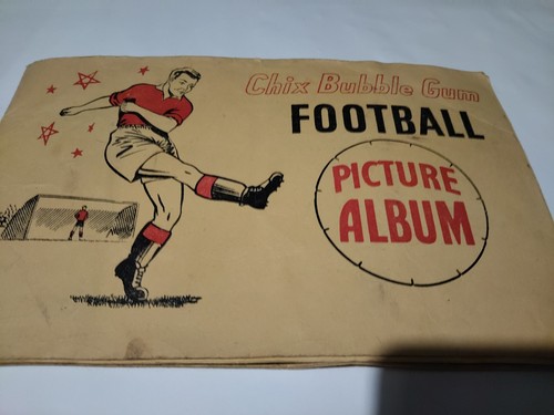 Chix bubble gum football cards - football,