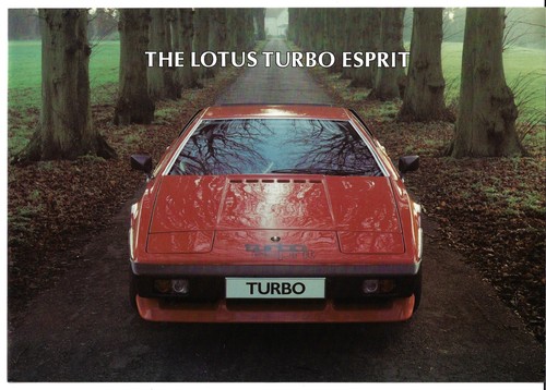 Lotus esprit turbo 1983 - lotus,