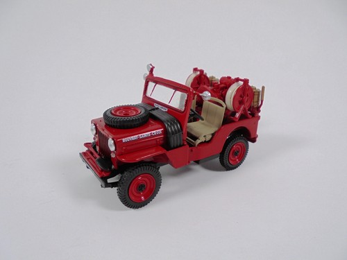 Fire engine jeep - engine, hotchkiss