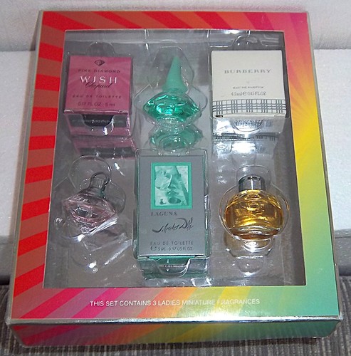 Vintage miniature perfume set - perfume,
