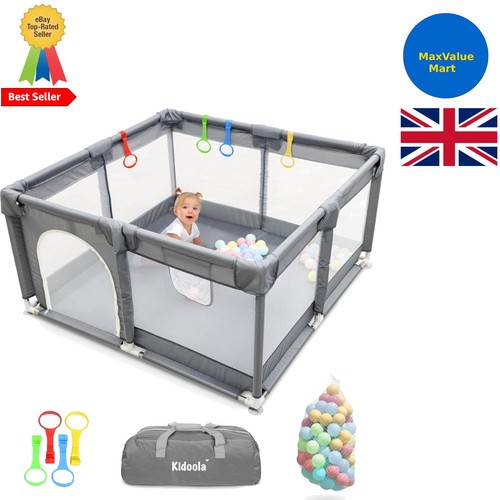 Baby playpen 127x127cm - baby, soft