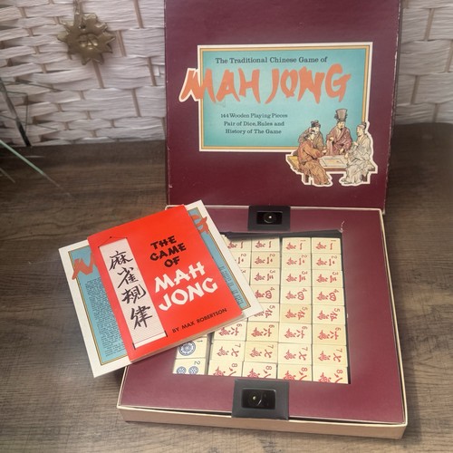 Vintage mahjong game - game, set