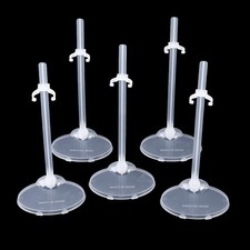 6/12Pcs Clear Doll Stand