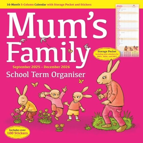 Mums family organiser 2026 - mums,