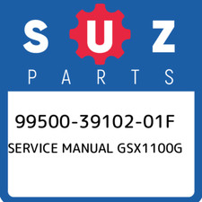 99500-39102-01F Suzuki Service manual gsx1100g 995003910201F, New Genuine OEM Pa