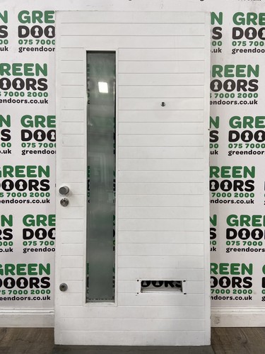Modern wooden front - front, door