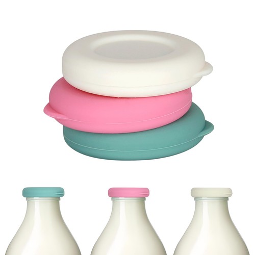 Milk bottle tops one pint - tops, [one