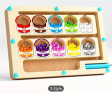 Magnetic Color and Number Maze