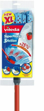 Vileda Supermocio 3 Action Xl Mop Extendable Pole With Head