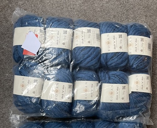 Rowan thick thin blue - rowan,