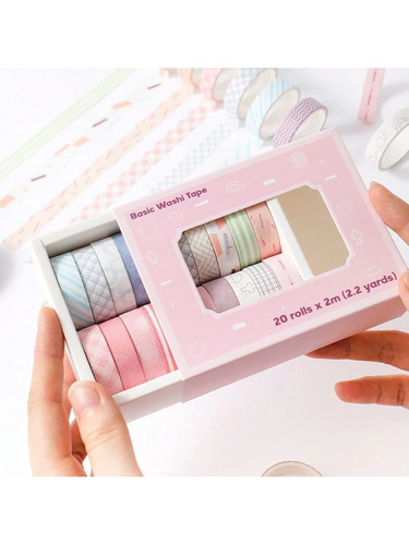Rolls macaron washi - washi, tape