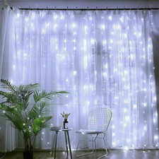 300 LED Curtain Fairy Lights