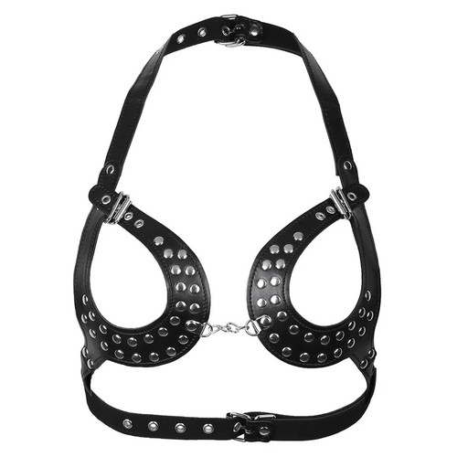 Women leather harness - harness, cage