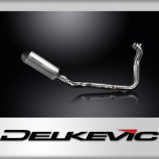 Suzuki GSX-8S 2023-2024 Full Exhaust 2-1 260mm X-Oval Titanium Silencer