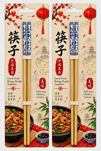 Chinese wooden chopsticks - chinese,