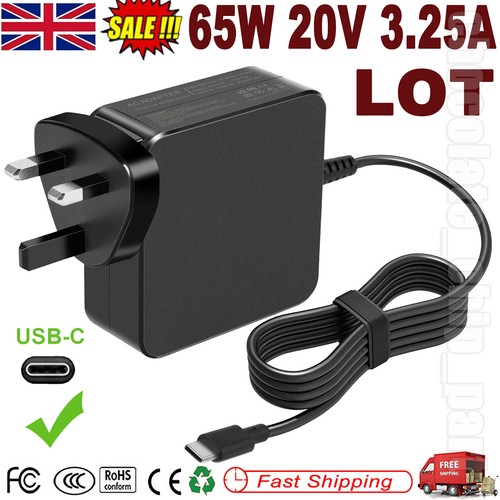 Lot 65w usb type adapter - type-c,
