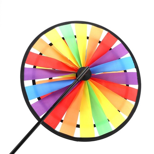 Triple wheel windmill pinwheel - triple,
