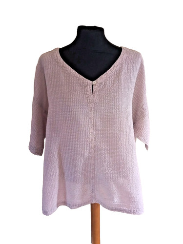 Oska top cotton linen - top,