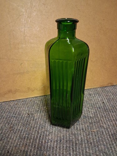 Vintage green hexagonal - vintage,