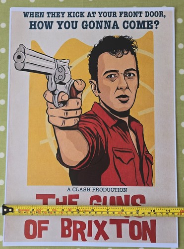 The clash poster - the, clash,