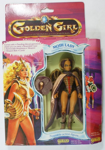 Golden girl moth lady - moth,