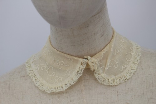 Vintage lace collar girls - vintage,