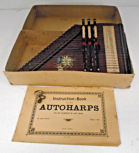 Vintage autoharp boxed - vintage,