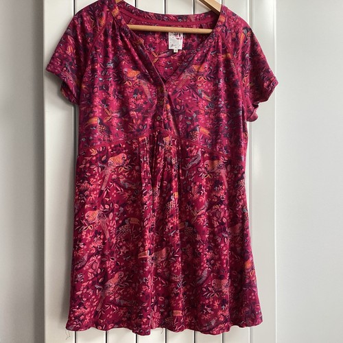 Mantaray purple bird print