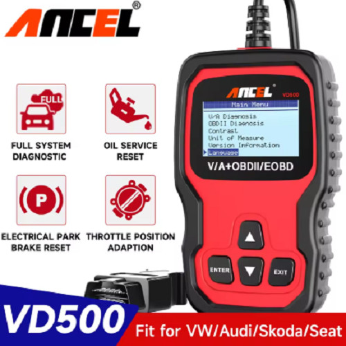 Ancel vd500 obd2 scanner code - scanner,