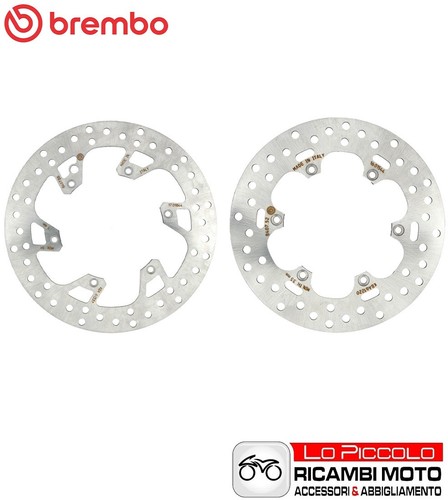 Brembo front rear brake discs - front,